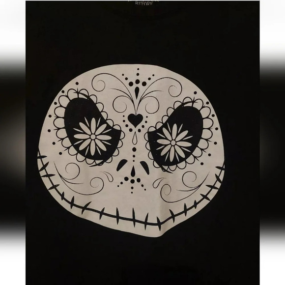 The Nightmare Before Christmas Jack Skellington women's XL t-shirt black white - Picture 5 of 6
